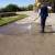 Plumsteadville Concrete Cleaning by JB Precision Pressure Washing